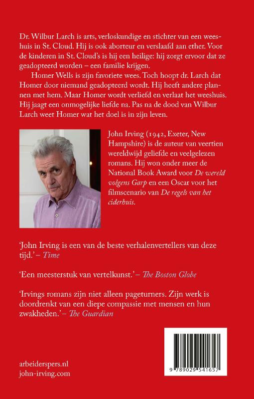 Achterkant van De regels van het ciderhuis