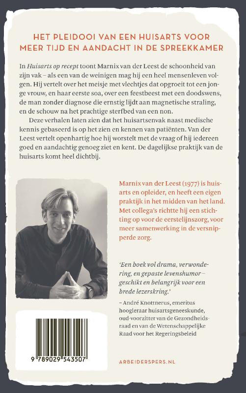 Achterkant van Huisarts op recept