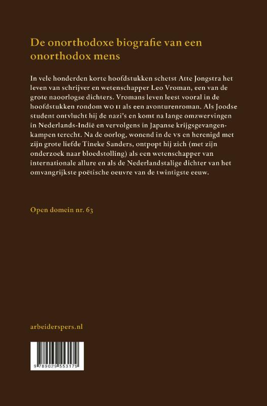 Achterkant van Inkt, bloed & liefde