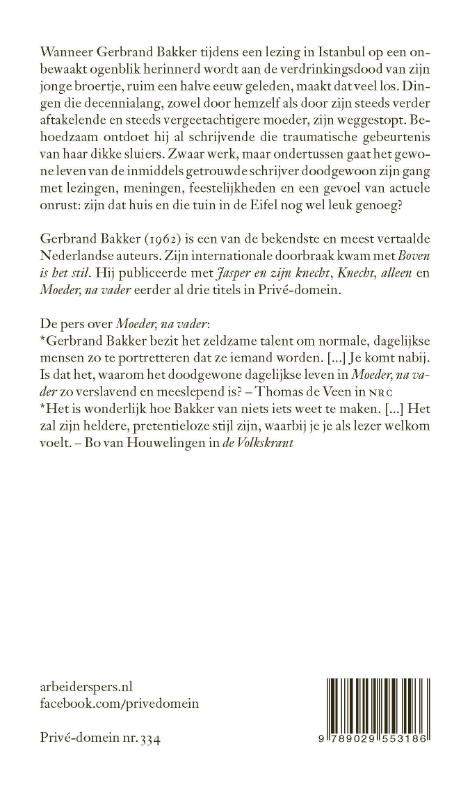 Achterkant van Aan mij heb je niks