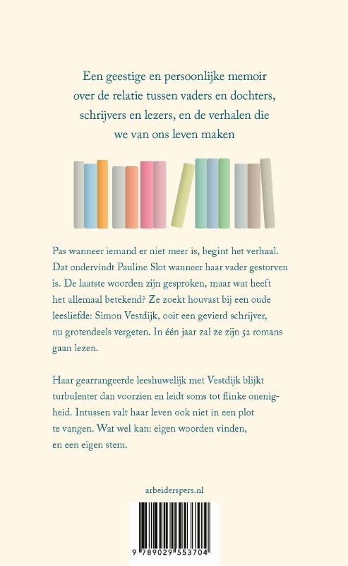 Achterkant van Een jaar met Simon