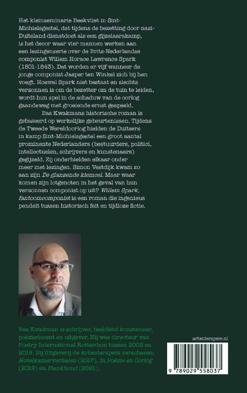 Achterkant van Willem Spark, fantoomcomponist