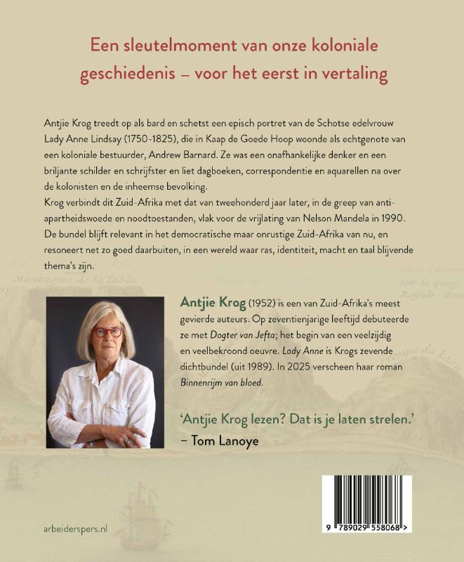 Achterkant van Lady Anne