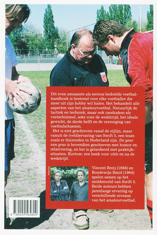 Achterkant van De geur van gras