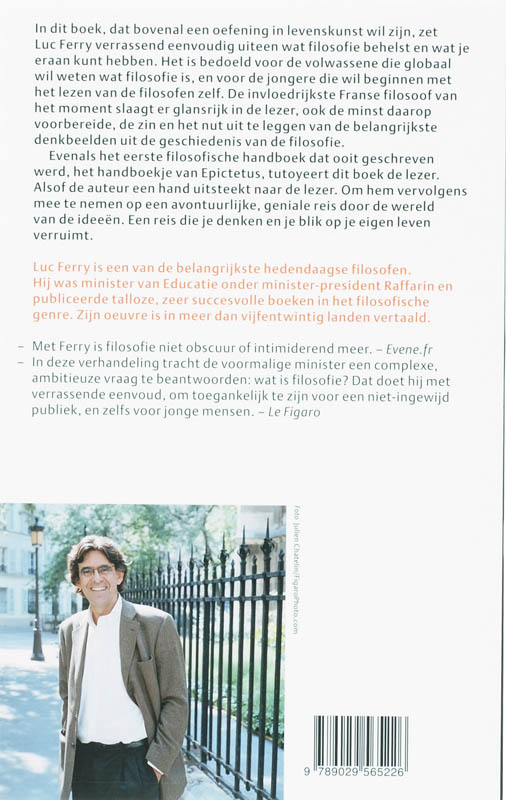 Achterkant van Beginnen met filosofie