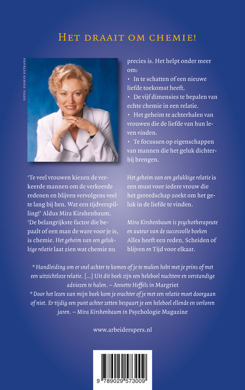 Achterkant van Het geheim van een gelukkige relatie