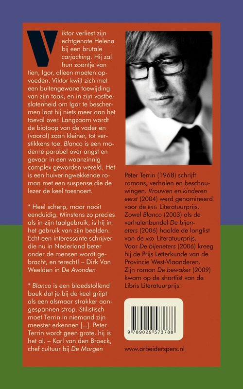 Achterkant van Blanco
