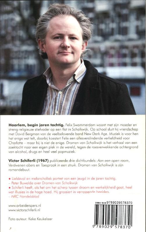 Achterkant van Dromen van Schalkwijk
