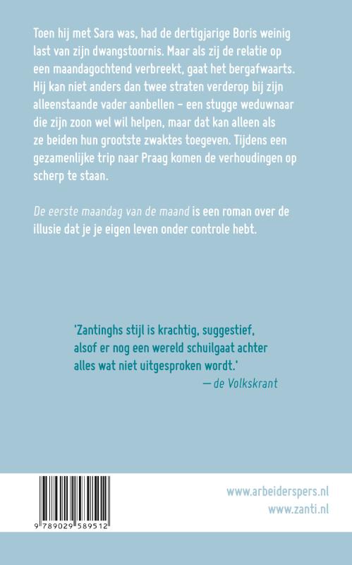 Achterkant van De eerste maandag van de maand