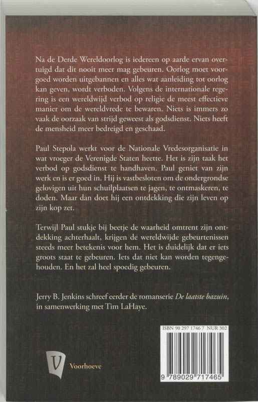 Achterkant van Vervolgd