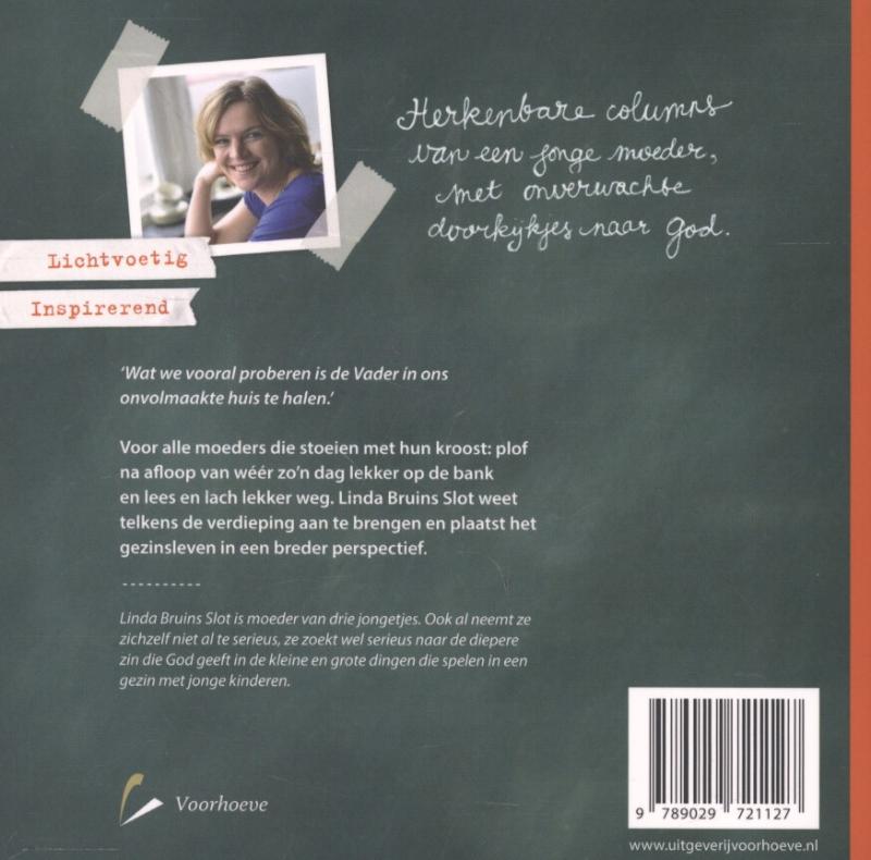 Achterkant van Tussen pumps en pampers