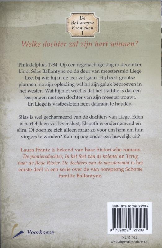 Achterkant van De dochters van de meestersmid