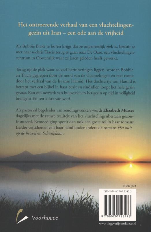 Achterkant van Aan de andere kant van de bergen