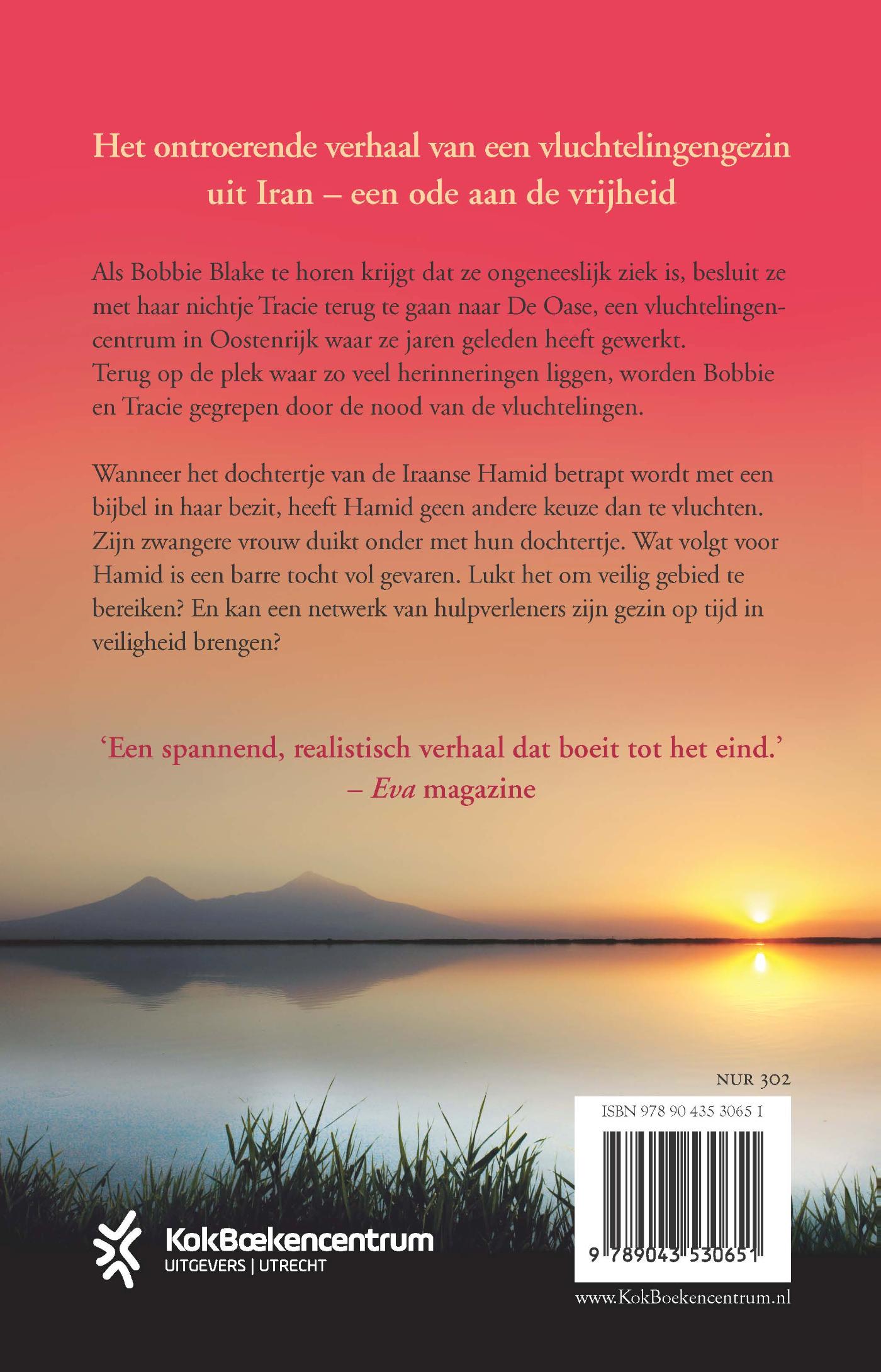 Achterkant van Aan de andere kant van de bergen