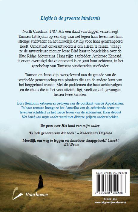 Achterkant van Samen over de blauwe bergen
