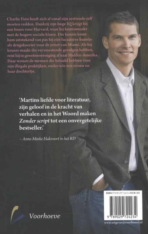 Achterkant van Vrij als water