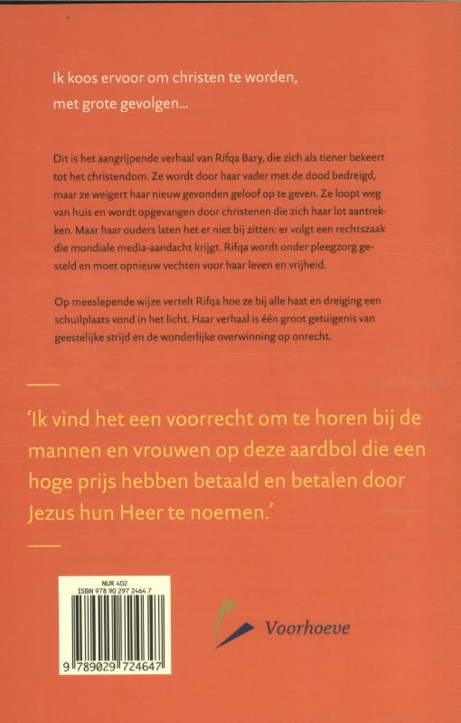Achterkant van Schuilen in het licht