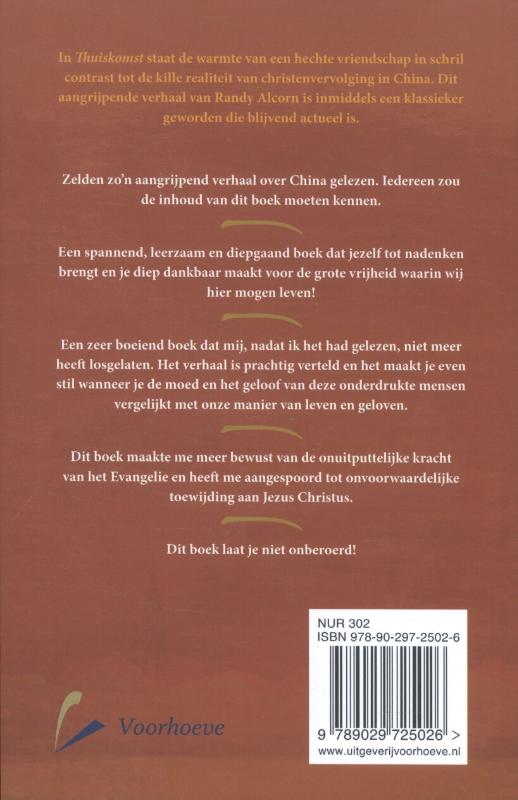 Achterkant van Thuiskomst