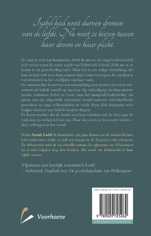 Achterkant van Het woud van Emberwilde
