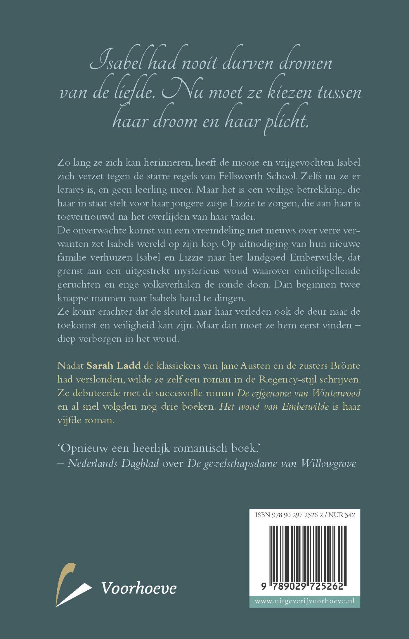 Achterkant van Het woud van Emberwilde
