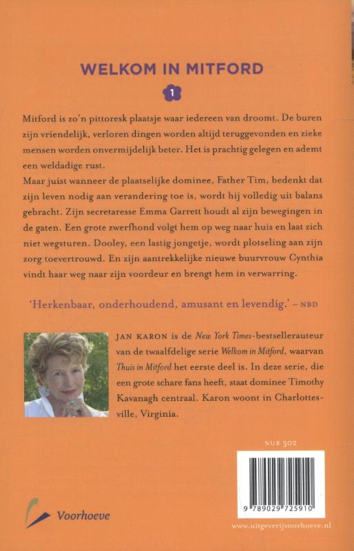 Achterkant van Thuis in Mitford