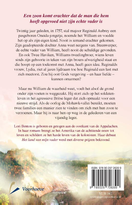Achterkant van Aan het einde van de vallei