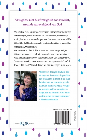 Achterkant van Dansen in de regen