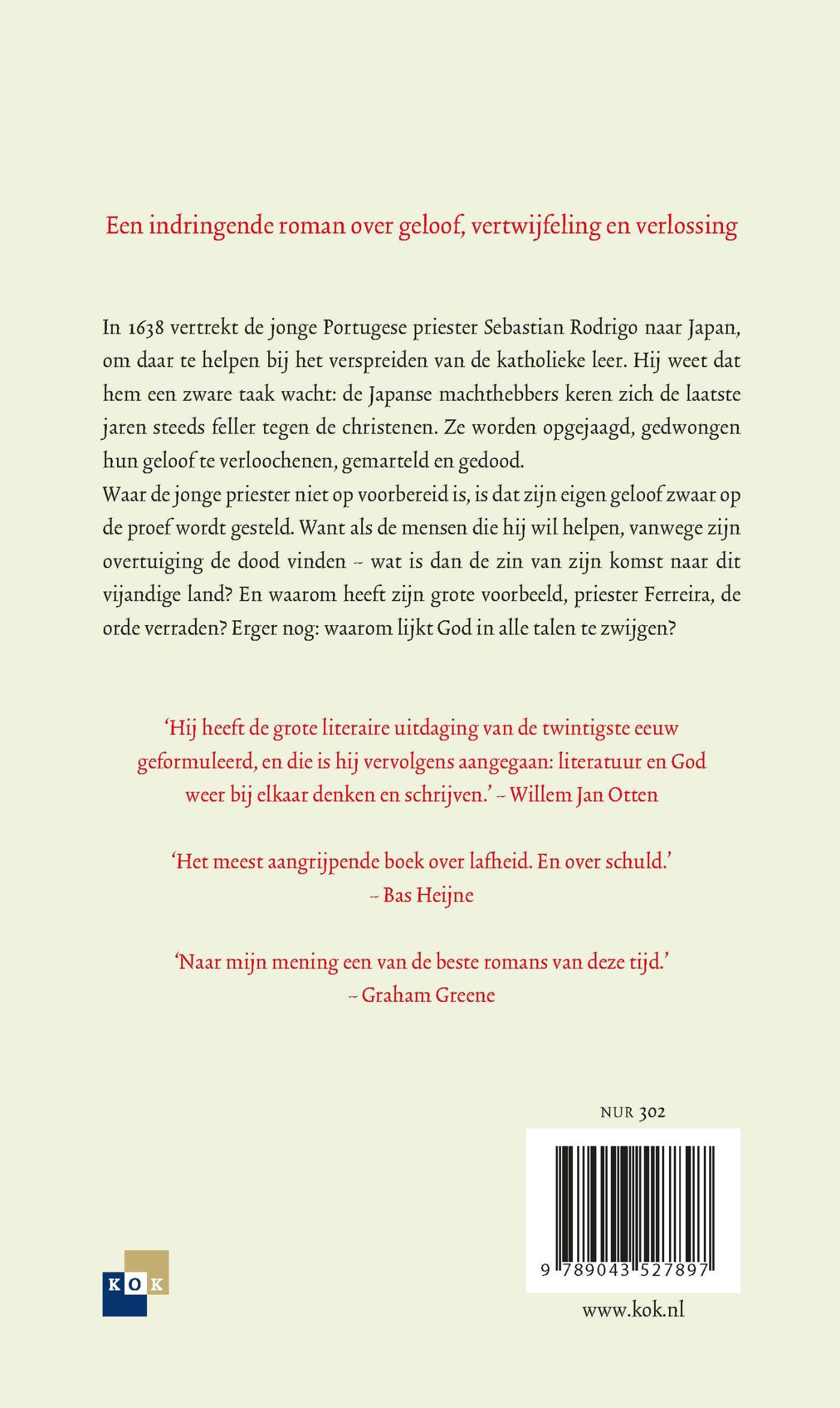 Achterkant van Stilte