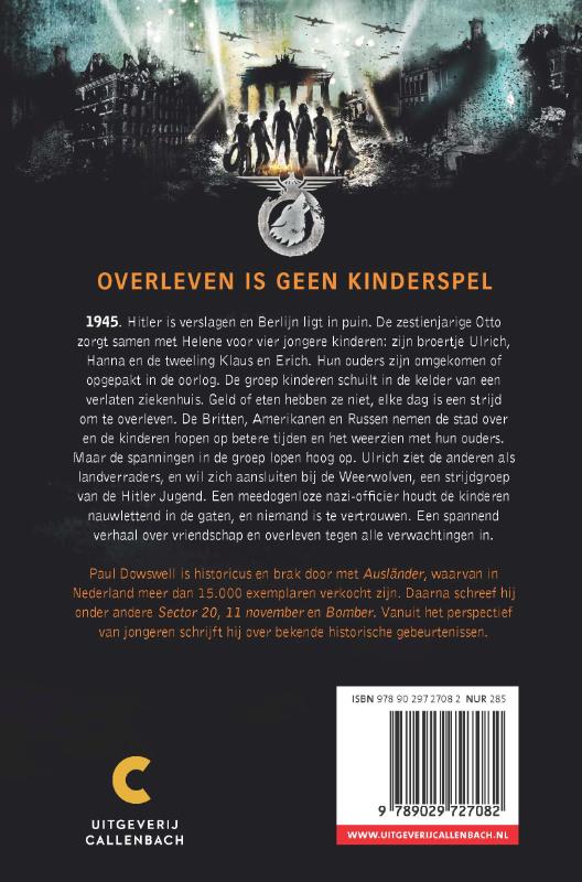 Achterkant van Wolfskinderen