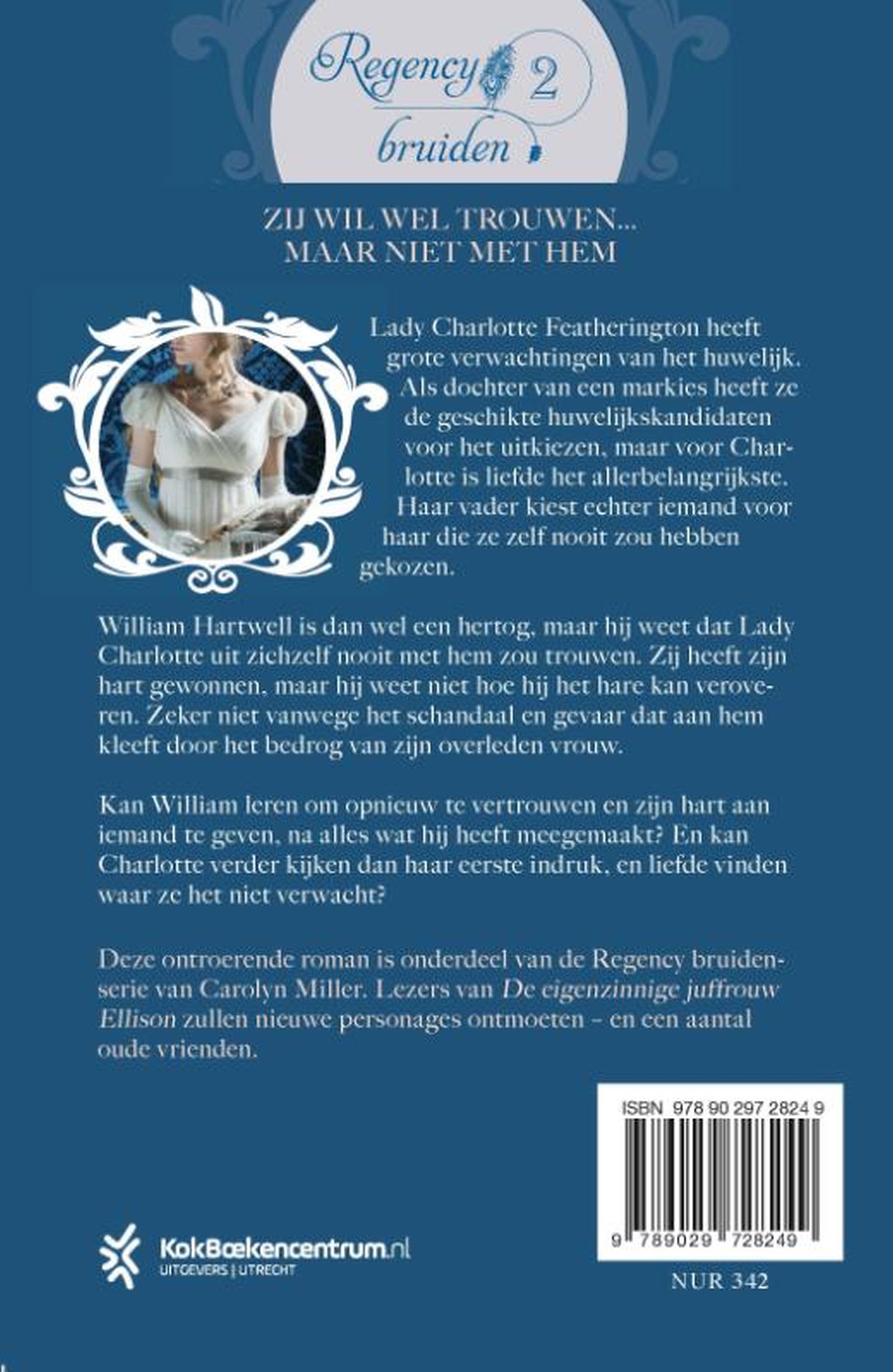 Achterkant van De verovering van Lady Charlotte