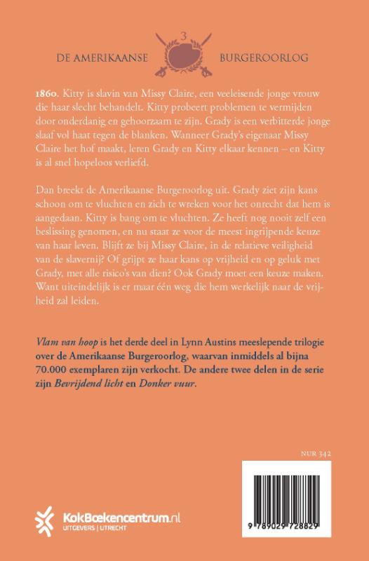 Achterkant van Vlam van hoop