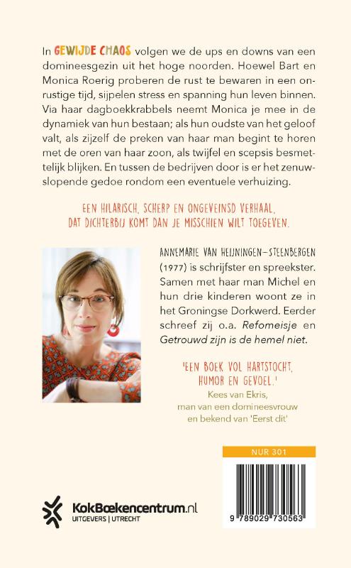 Achterkant van Gewijde chaos