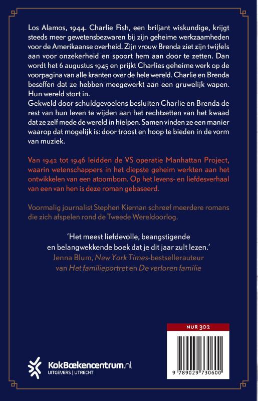 Achterkant van De wereld gedeeld door twee