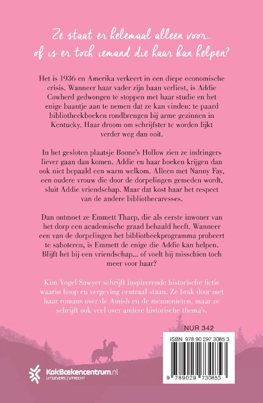 Achterkant van De droom van de bibliothecaresse