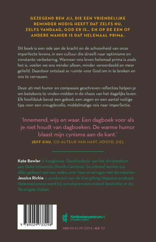 Achterkant van Helemaal prima