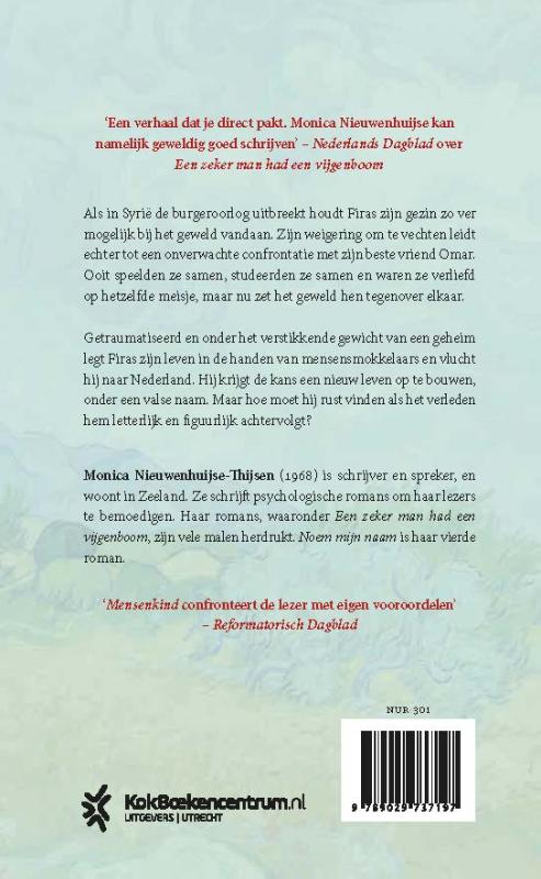 Achterkant van Noem mijn naam