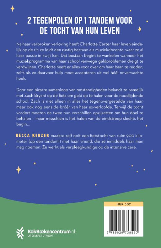 Achterkant van Liefde op een tandem