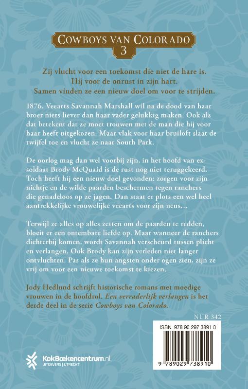 Achterkant van Een verraderlijk verlangen