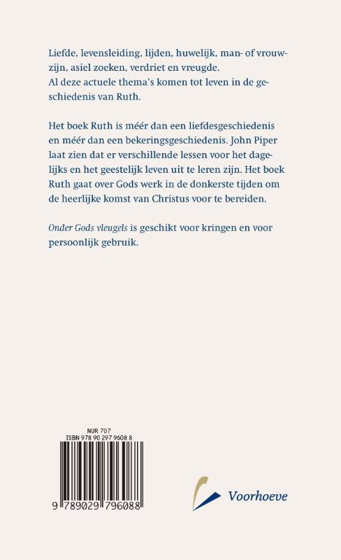 Achterkant van Onder Gods vleugels