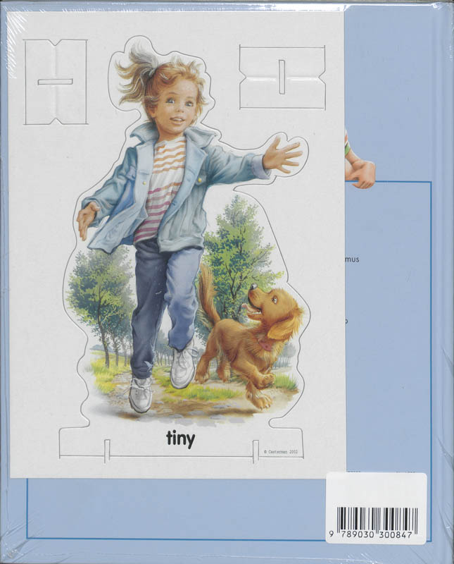 Achterkant van Tiny en haar vriendje de mus