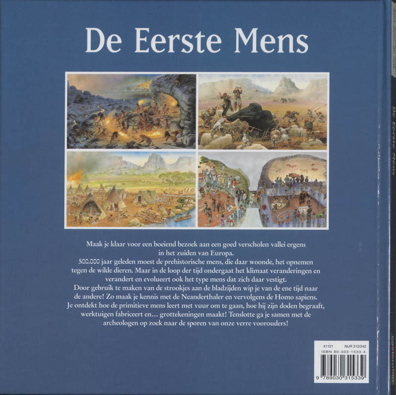 Achterkant van De eerste mens