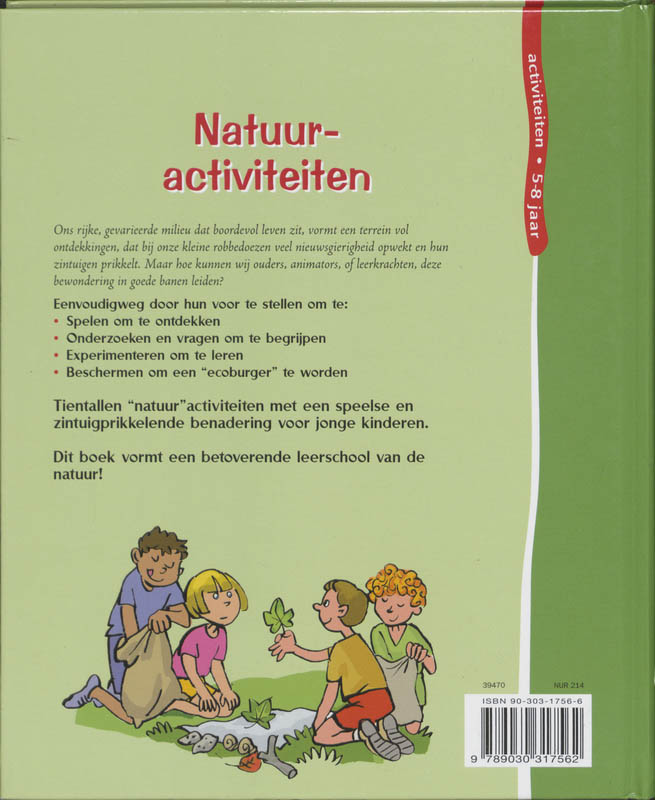 Achterkant van Natuuractiviteiten