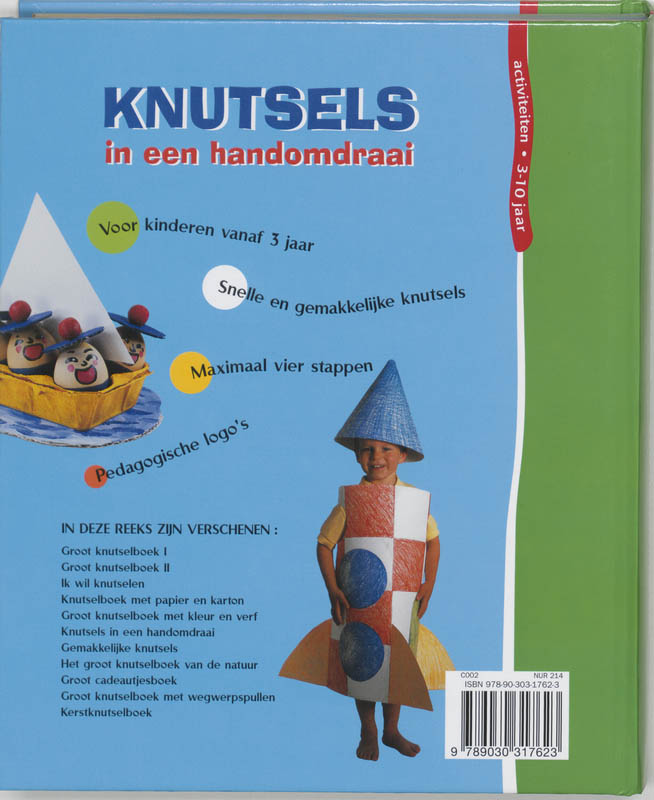 Achterkant van Knutsels in een handomdraai