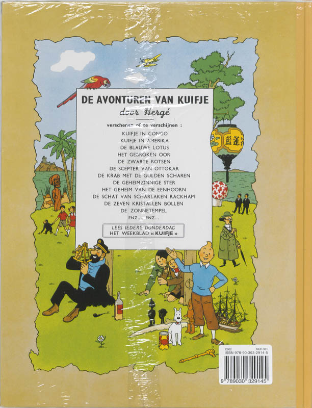 Achterkant van Facsimile editie