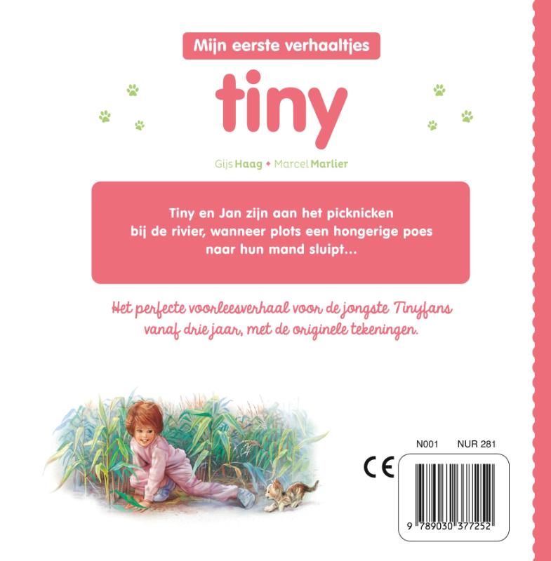 Achterkant van Tiny en de kleine poesjes