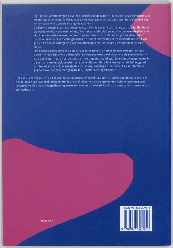 Achterkant van Basisboek P&O