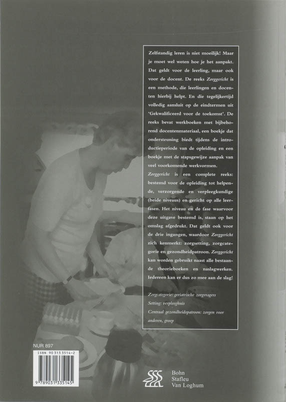 Achterkant van Werkboek