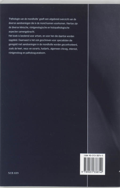 Achterkant van Pathologie van de mondholte