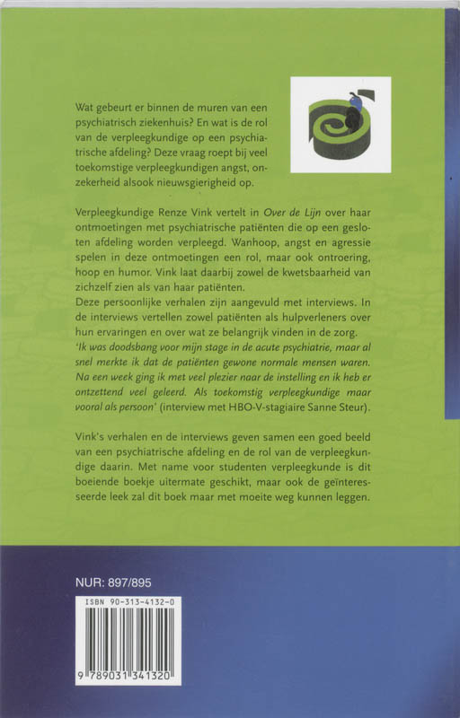 Achterkant van Over de lijn