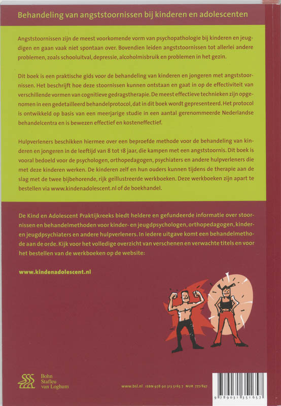 Achterkant van Behandeling van angststoornissen